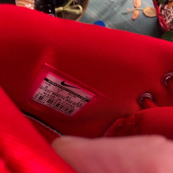 Yeezy Red October Authentic 2014 Nike Air Kanye Size 8 Sneakers Shoes - Picture 4 of 15